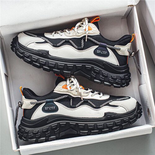 防滑耐磨百搭男鞋四季潮流跑步鞋