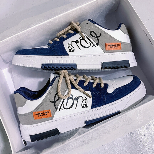 春季潮流休闲鞋子男百搭运动板鞋