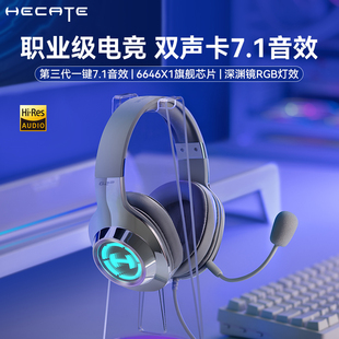 漫步者G2PRO三角洲头戴式 电脑游戏电竞专用PS5 耳机有线带麦台式