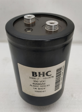 英国BHC 2200UF/3300UF/350VDC螺丝脚电解电容ALS31C 1016XX