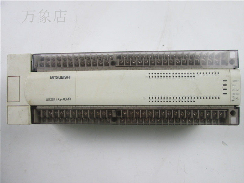 mitsubishi plc模块  fx2n-80mr-001 实物拍摄