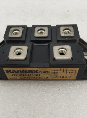 SANREX三社整流模块DF30AA160/DF100AA160/DF30AC160拆机现货包用