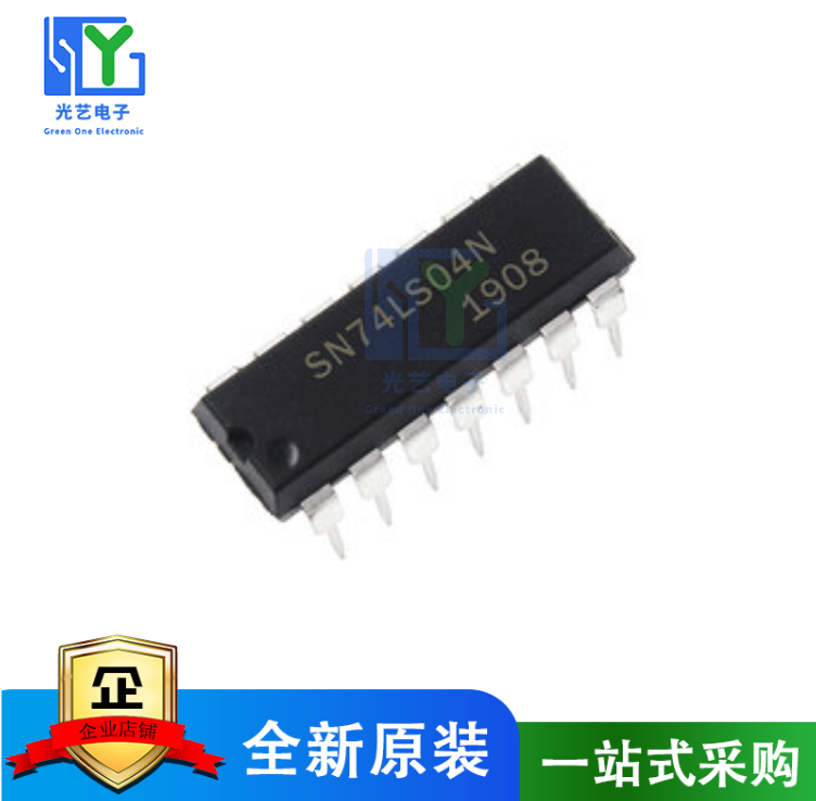 全新 SN74LS04N HD74LS04P 74LS04 直插DIP-14 六反