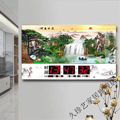 万年历挂钟 万年历电子挂钟客厅电子万年历数码万年历电子钟时钟怎么样,好用不?