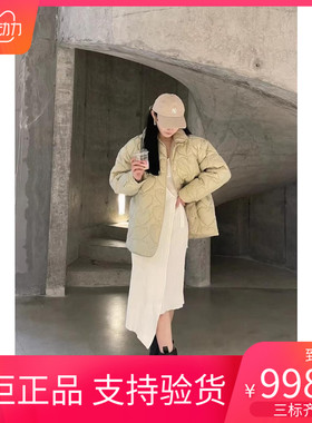 maSande 羽绒服心形绗缝纯色轻薄保暖外套2022女士SFPOU00420