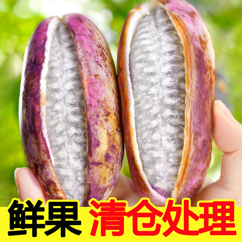 八月瓜现摘新鲜野香蕉水果5斤当季现摘网红八月炸预知子特产整箱