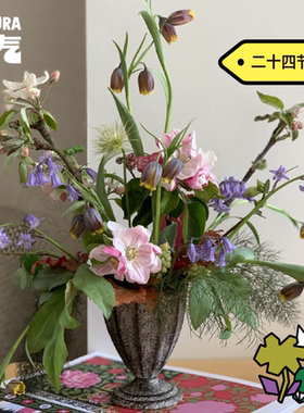 花气 | 二十四节气与花系列家居瓶花搭配自然感鲜花插花顺丰空运
