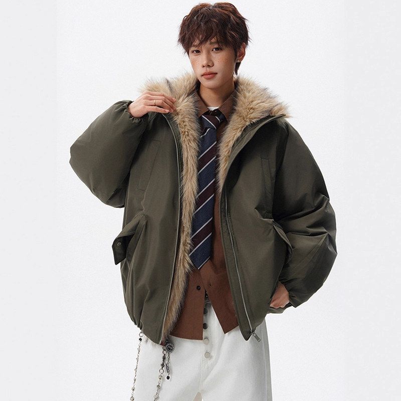 重磅座山雕夹克棉服男女冬季美式