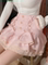 JAPANESE KAWAII LOLITA MINI SKIRT WOMEN WINTER LACE CASUAL E