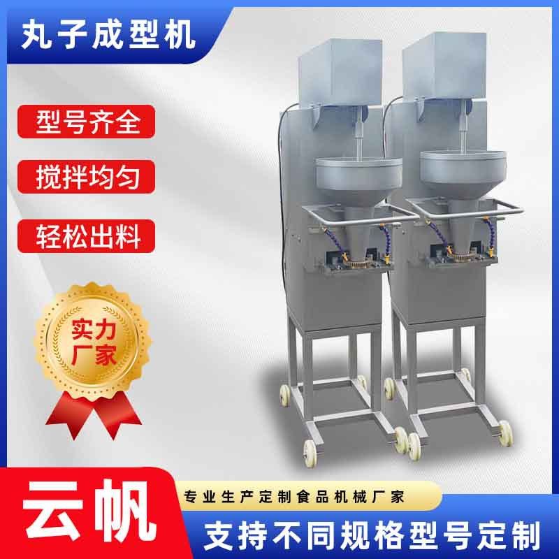鱼丸丸子成型机 牛肉丸虾丸制丸机 多功能丸子制作机定制厂家