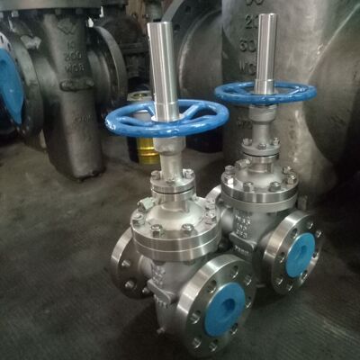 Z43WF-64P 不锈钢手动带导流孔平板闸阀 DN350