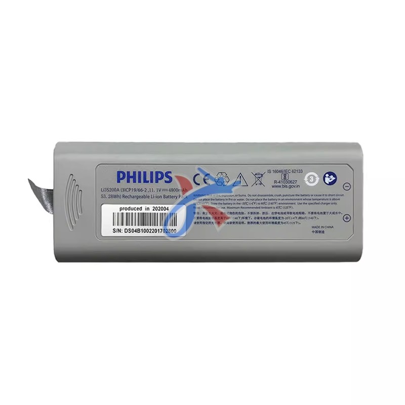 适用Philips飞利浦GS10 GS20 G30 G40E 监护仪LI3S200A电池