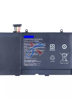 适用VivoBook华硕A551L S551LA R553LN K551L V551LA电池B31N1336