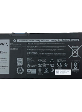 适用戴尔Latitude3400 Vostro3490 3500/3583/90 P129G电池YRDD6