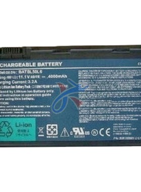 适用宏碁Aspire 3100 3690 5112 5633 5680笔记本BATBL50L6电池