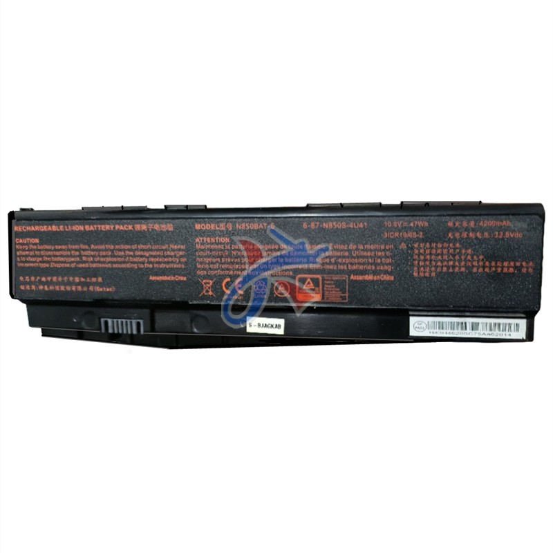 适用TERRANS FORCE未来人类DR5 笔记本电脑N850BAT-6电池