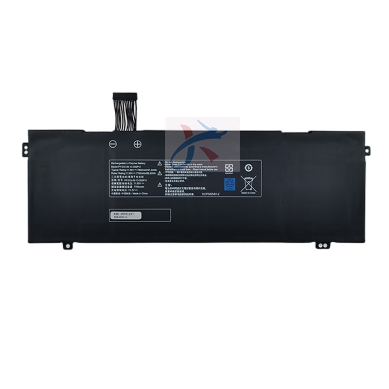 适用机械革命S2 UMI AirII S1Plus Code01电池PFIDG-03-17-3S2P-0