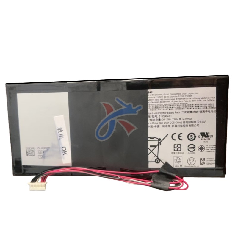 适用菲尼克斯DS140PRO笔记本电脑G16QA043H电池7.66V3411MAH