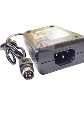 适用LS海康威视7804 7808 7824H硬盘刻录机DVR电源12V5A圆口4针