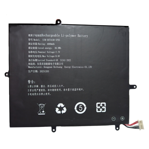适用TOPOSH托普斯Laptop M136 M188笔记本SIM-3073130-1S2P电池
