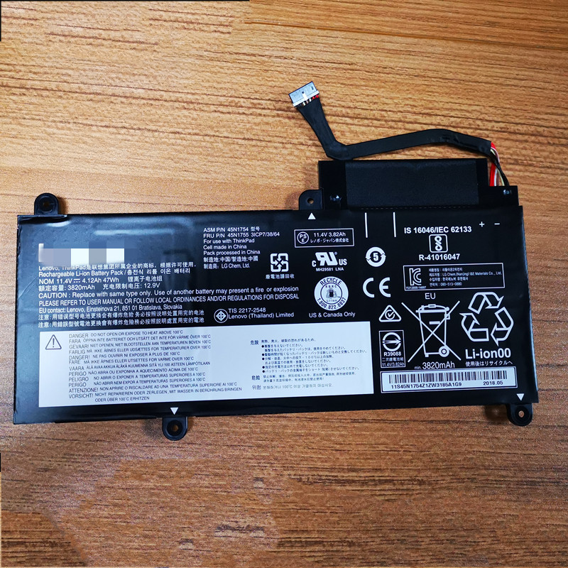 适用联想E450 E455 E460C TP00067A/C笔记本45N1754 45N1755电池