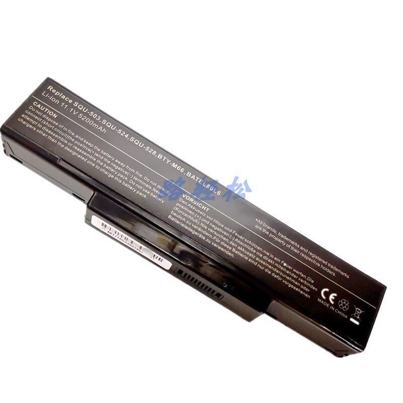 BTY-M66适用锋锐K48A X300 K411 K300 七喜KW300D BTY-M67/8电池