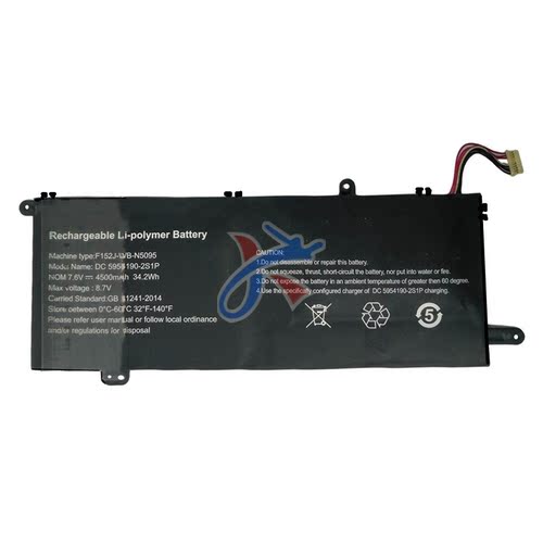 适用SUXI速系S1 PINCHUN品纯P30 F152J-WB-N5095 FW152笔记本电池