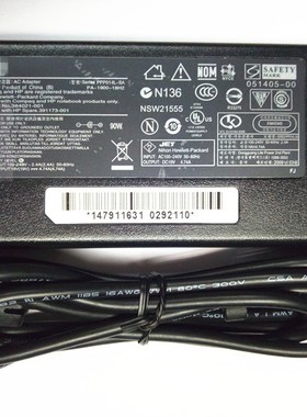便携适用HP惠普19V4.74A90W充电器NX9440 8710p 8710w电源适配器