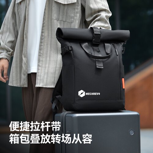 适用机械革命极光X/旷世X笔记本电脑包16寸蛟龙16pro双肩包防水防震全气囊背包17.3.寸书包男女