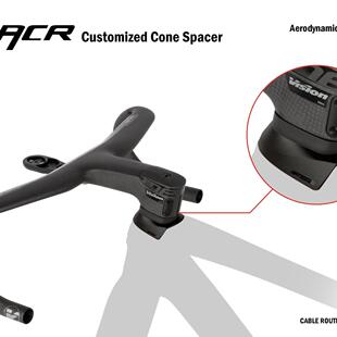 VISION 5D ACR公路车碳钎维全内走线一体把 FSA碗组盖碗组杯 垫圈