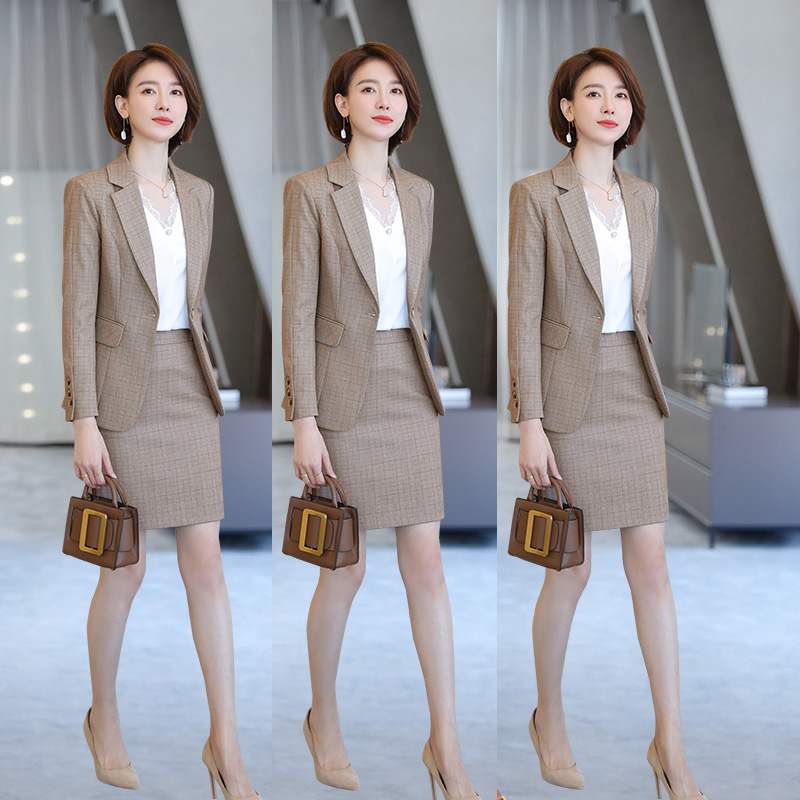 高端职业装西装套装女总裁时尚气质女神范工作服商务正装西服秋季