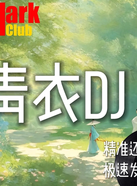 青衣DJ 扒谱定制 萨克斯谱 单簧管谱 长笛谱 小号 小提琴谱 伴奏