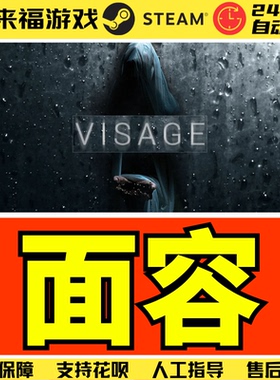 Steam正版 面容 Visage 恐怖游戏 全球国区KEY 激活码 CDKey