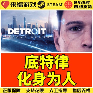 Detroit 变人 Become Human CDK Steam正版 激活码 底特律化身为人