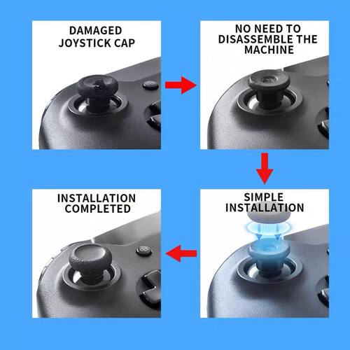 Xbox PS4摇杆原装修复帽PS5手柄蘑菇头胶皮脱落破损操纵杆替换帽