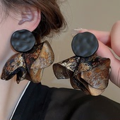 高级感耳钉古风独特气质花朵耳饰女款 复古小众耳环2025新款 爆款