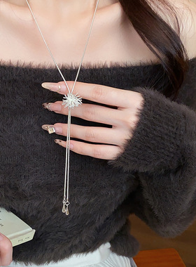 烟花项链2025新款轻奢首饰