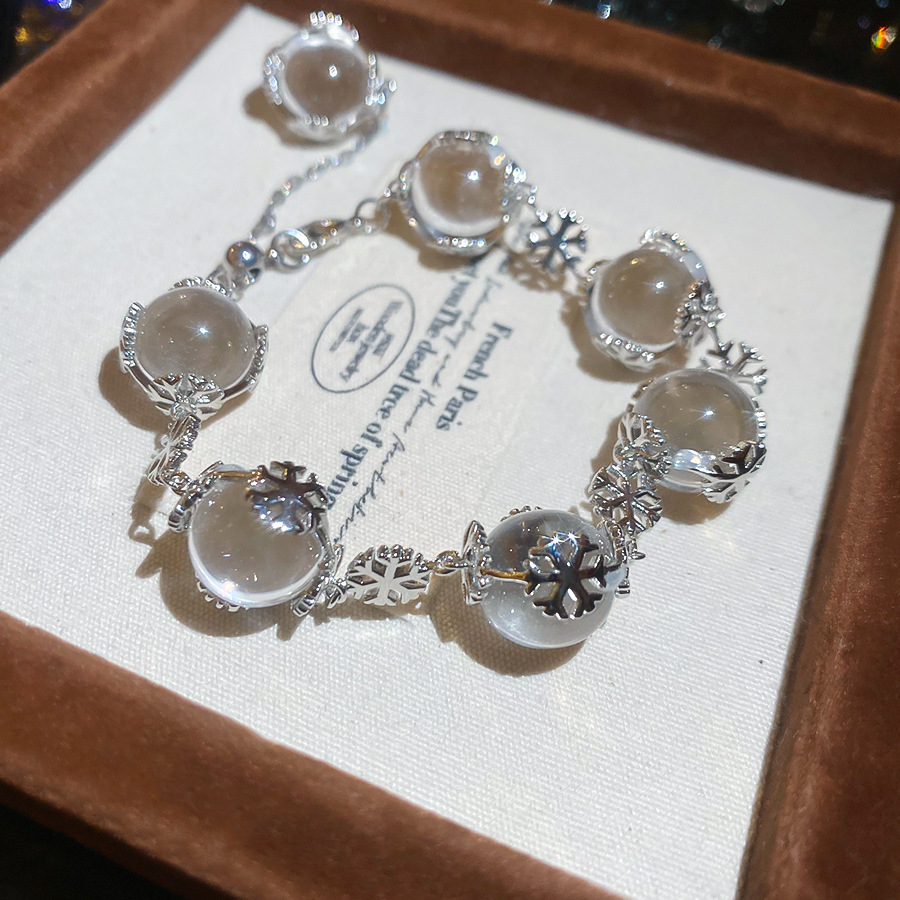 新款小清新玻璃珠手链