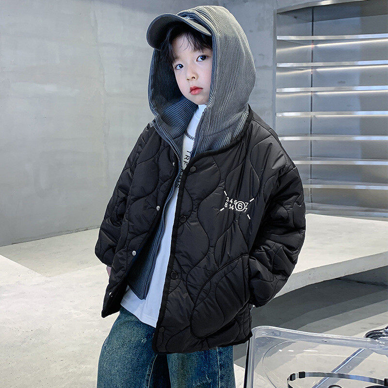 儿童装男童冬季夹棉加厚外套假两件棉衣2025新款大男孩二棉服冬装,童装/婴儿装/亲子装,棉袄/棉服,淘宝优惠券,粉丝福利购,淘宝优惠卷