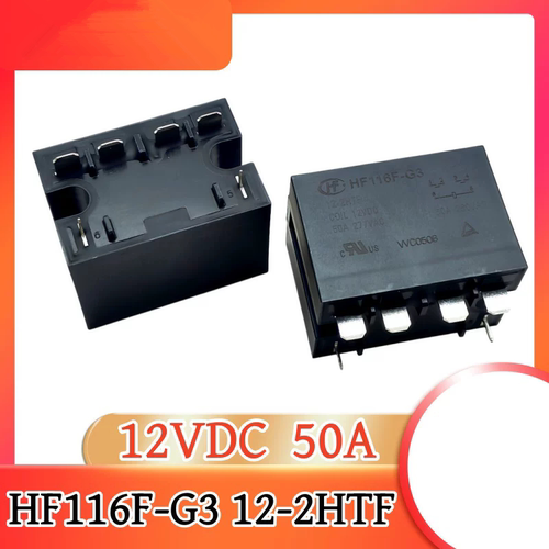 HF116F-G3 12-2HTF 宏发太阳能继电器12VDC50A 两组常开 全新原装