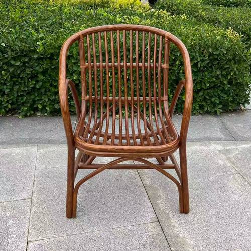 藤编阳台休闲椅家用靠背椅