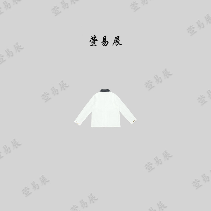 -“老钱巴恩”时尚经典撞色拼接休闲纯棉外套-WT031601