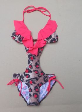 LT1033 外贸原单 连体比基尼性感裸背女连体泳装