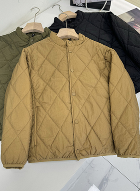 50%绵羊毛10%桑蚕丝填充！三防保暖轻便立领棉服外套12263