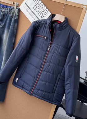 瑞士工装！轻量化防风保暖秋冬男士户外绗缝立领棉服潮50294