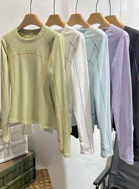 苏哈明线户外保暖抓绒德绒长袖上衣T恤打底衫50320