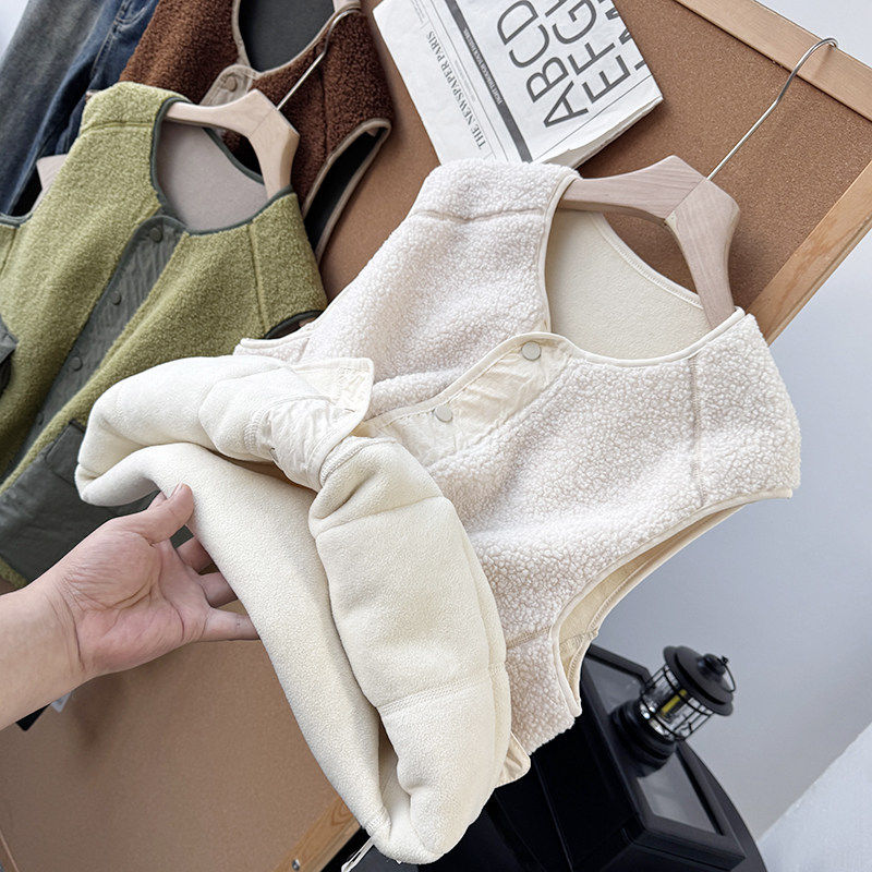 户外山系！情侣款！秋冬撞色百搭加厚保暖休闲摇粒绒马甲50466,男装,常规马甲,淘宝优惠券,粉丝福利购,淘宝优惠卷