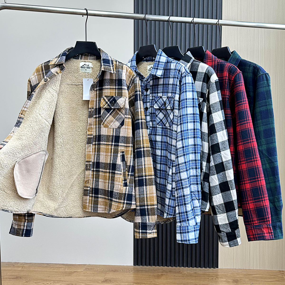 翻领长袖宽松百搭休闲