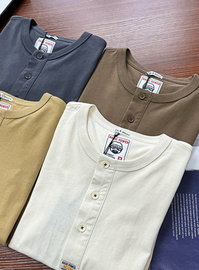 福利收！吊卡价399米！20支精梳全棉！夏季男士外贸亨利领短袖T恤