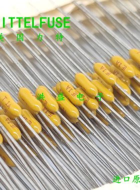 0471001.NRT1L 美国力特黄色电阻式保险丝 T 1A LF 125V 慢熔断